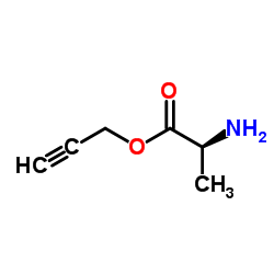 L-Alanine, 2-propynyl ester (9CI) structure