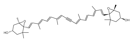 15,15'-Didehydroviolaxanthin Structure