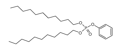 phosphoric acid phenyl ester-diundecyl ester Structure
