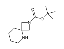 2-Boc-2,5-二氮杂螺[3.5]壬烷结构式
