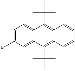 2-bromo-9,10-di-tert-butylanthracene结构式