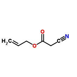 Allyl cyanoacetate structure