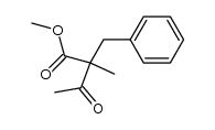 methyl 2-benzyl-2-methyl-3-oxobutanoate Structure