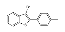 3-bromo-2-(4-methylphenyl)-1-benzothiophene Structure