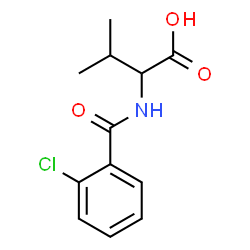 2-(2-CHLORO-BENZOYLAMINO)-3-METHYL-BUTYRIC ACID structure