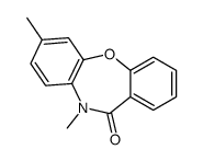2,5-dimethylbenzo[b][1,4]benzoxazepin-6-one结构式