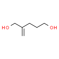 2-Methylene-1,5-pentanediol Structure