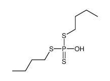 bis(butylsulfanyl)-hydroxy-sulfanylidene-λ5-phosphane Structure