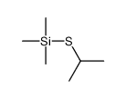 trimethyl(propan-2-ylsulfanyl)silane结构式