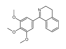 1-(3,4,5-trimethoxyphenyl)-3,4-dihydroisoquinoline Structure