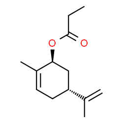 trans-Carvyl propionate结构式