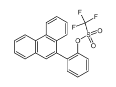 9-(2-hydroxyphenyl)phenanthrene triflate结构式