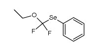 difluoro(phenylseleno)methyl ethyl ether Structure