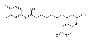 N,N'-bis(2-(2-thiazolinyl))-1,8-octamethylenedicarboxamide structure