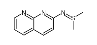 S,S-dimethyl-N-(1,8-naphthyridin-2-yl)sufilimine结构式