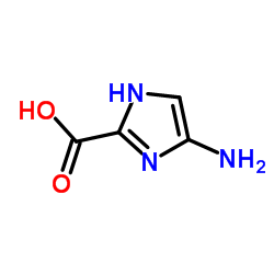 4-氨基咪唑-2-羧酸结构式