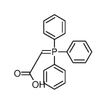 2-(triphenyl-λ5-phosphanylidene)acetic acid结构式