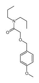 2-((PARA-METHOXYBENZYL)OXY)-N,N-DIPROPYLACETAMIDE Structure