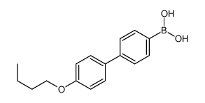 4-(4-BUTOXYPHENYL)PHENYLBORONIC ACID Structure