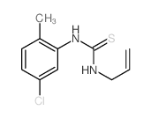 Thiourea,N-(5-chloro-2-methylphenyl)-N'-2-propen-1-yl-结构式