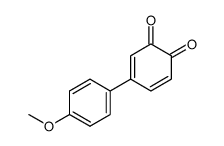 4'-Methoxy-biphenyl-chinon-(3,4)结构式