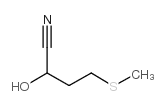 2-hydroxy-4-(methylthio)butyronitrile Structure