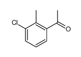 1-(3-Chloro-2-methylphenyl)ethanone Structure