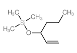 Silane,(1-ethenylbutoxy)trimethyl- structure