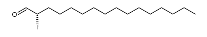 (2S)-2-iodo-n-hexadecanal Structure