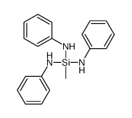 N-[dianilino(methyl)silyl]aniline结构式