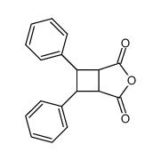 3,4-diphenyl-cyclobutane-1,2-dicarboxylic acid-anhydride结构式