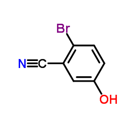 2-溴-5-羟基苯腈结构式
