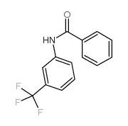 N-(3-三氟甲基-苯基)-苯甲酰胺结构式