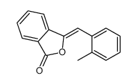 3-[(2-methylphenyl)methylidene]-2-benzofuran-1-one Structure