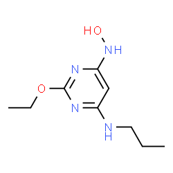 4(1H)-Pyrimidinone,2-ethoxy-6-(propylamino)-,oxime(9CI) Structure