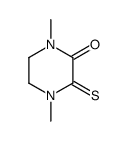 Piperazinone, 1,4-dimethyl-3-thioxo- (9CI)结构式
