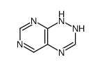 Pyrimido[5,4-e]-as-triazine, 1,2-dihydro- (8CI)结构式