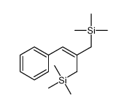 trimethyl-[3-phenyl-2-(trimethylsilylmethyl)prop-2-enyl]silane Structure