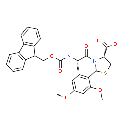 Fmoc-Ala-Cys(Psi(Dmp,H)pro)-OH structure