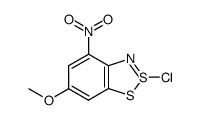 2-chloro-6-methoxy-4-nitro-24-benzo[d][1,2,3]dithiazole Structure