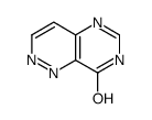 (8CI)-嘧啶并[5,4-c]吡嗪-8(7H)-酮结构式