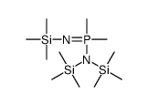 [[[[bis(trimethylsilyl)amino]-dimethyl-λ5-phosphanylidene]amino]-dimethylsilyl]methane Structure