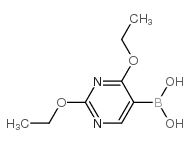 Boronic acid, (2,4-diethoxy-5-pyrimidinyl)- (9CI)结构式