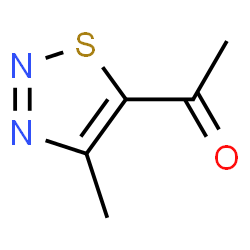 Ethanone, 1-(4-methyl-1,2,3-thiadiazol-5-yl)- (9CI) Structure