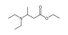 3-diethylamino-butyric acid ethyl ester Structure