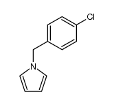 1-(4-chlorobenzyl)-1H-pyrrole Structure