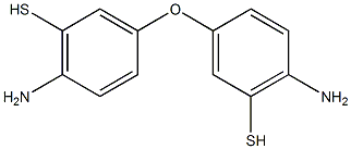 6,6'-diaMino-3,3'-oxy-bis-benzenethiol结构式