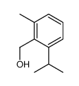 Benzenemethanol, 2-methyl-6-(1-methylethyl)- (9CI) structure