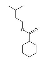 3-methylbutyl cyclohexanecarboxylate Structure
