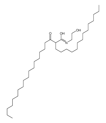 N-(2-hydroxyethyl)-3-oxo-2-tetradecylicosanamide Structure